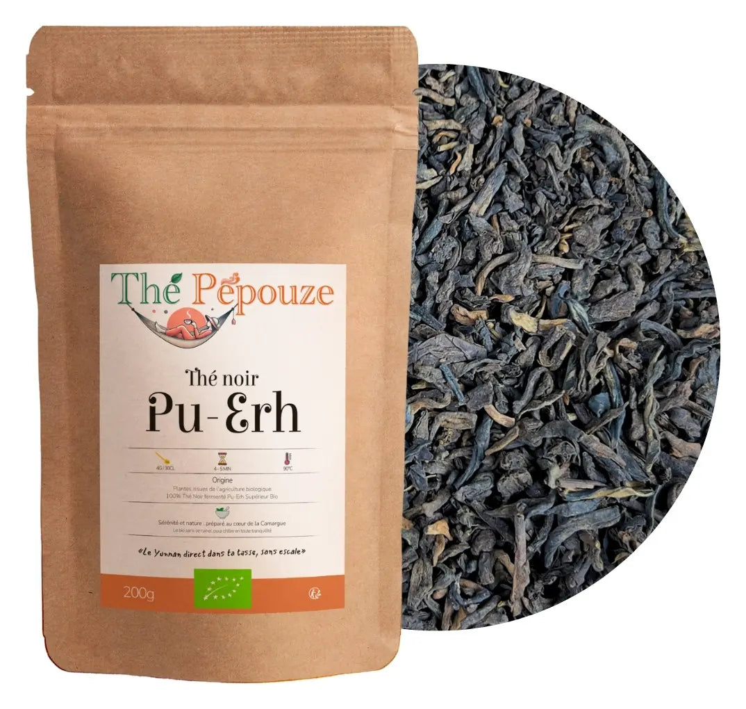 Thé noir Pu-Erh bio – boisé & réconfortant | Thé Pépouze